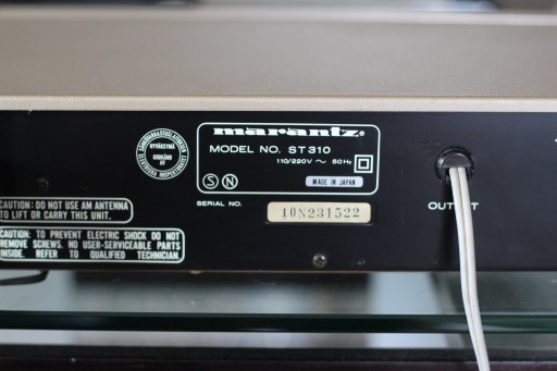 Радиотюнер Marantz ST310 (1980-82 гг.)