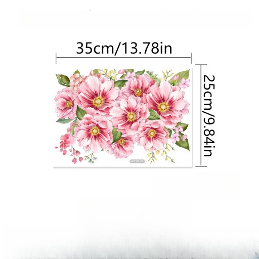 KWIATY ROŚLINNE 35,00X25,00X0,10CM