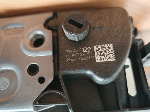 ЗАМОК ДВЕРИ ЛЕВЫЙ ПЕРЕДНИЙ ЗАДНИЙ PEUGEOT 208 II GT E208 CORSA F PSA 444122 444130