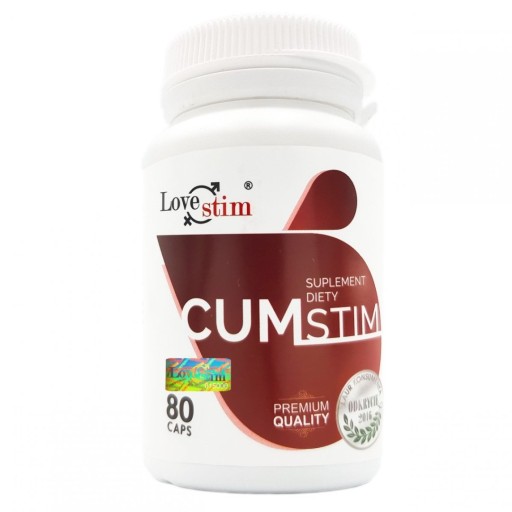 CUMSTIM сильная эякуляция, здоровая сперма, лучший вкус, 80 капсул