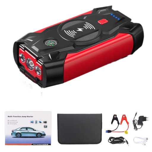 Мощный пусковой пусковой аккумулятор, набор фонариков Powerbank 12 В, 20000 мАч