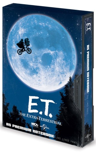 Оригинальный блокнот A5 E.T VHS 120k в линейку