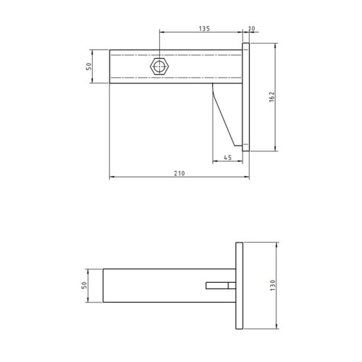 Adapter Haka Hol. Regulacja Wysokości USA 50x50mm do Dodge Ram 1500 2018-