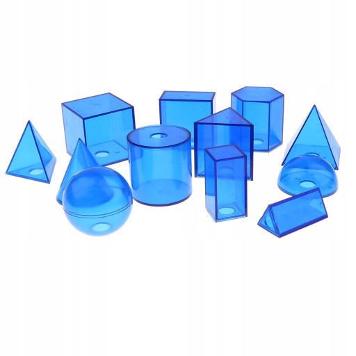 12 3D-геометрических фигур для изучения математики и