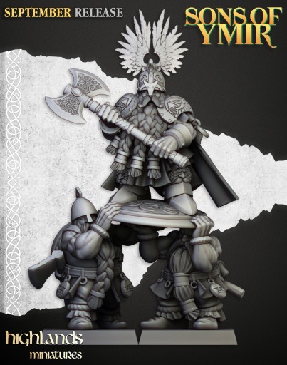 Король Ульрик из Трим-Хейма - Highlands Miniatures