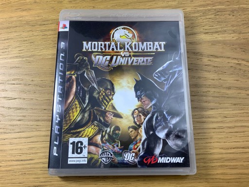 MORTAL KOMBAT VS DC UNIVERSE диск IDEAL PS3