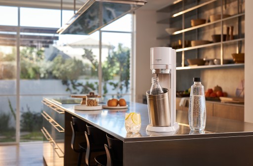 САТУРАТОР ДЛЯ КАРБОНИРОВАНИЯ ВОДЫ SODASTREAM DUO | 2x БУТЫЛКА 1 Л + 2x КАРТРИДЖ + СИРОПЫ