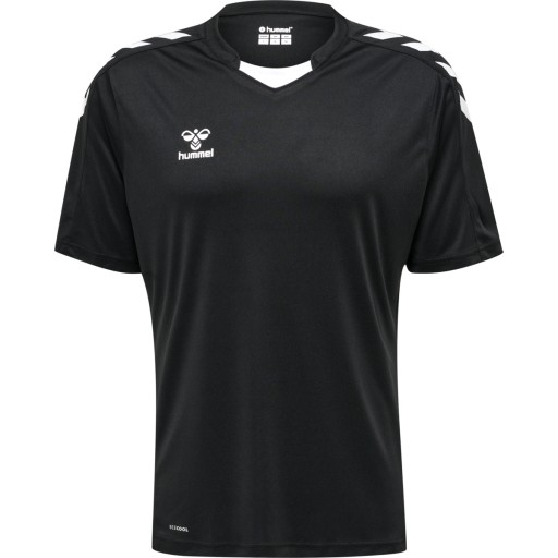 мужская футболка HUMMEL CORE XK POLY JERSEY S/S черная 211455-2001 L