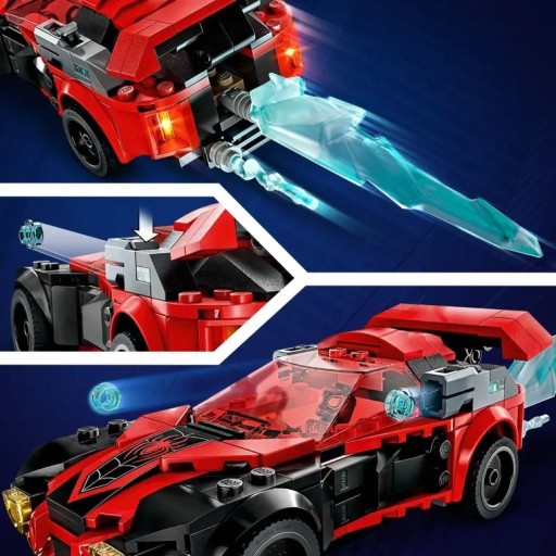 LEGO Marvel Майлз Моралес против Морбиуса 76244