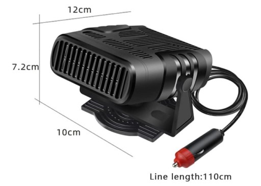 Wentylator nagrzewnicy automatyczne oczyszczanie powietrza N-018 do auta