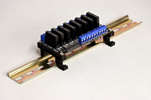 Реле SSR для монтажа на DIN-рейку 50 мм x2 x4 x8