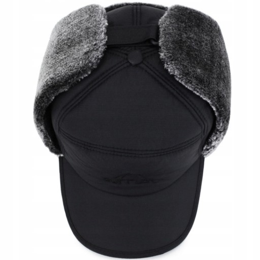 КОМПЛЕКТ ЗИМНЕЙ ШАПКИ KEEP WARM черный
