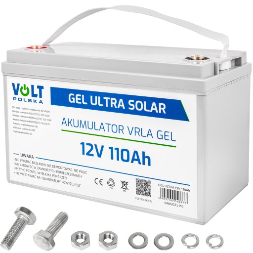 AKUMULATOR SOLARNY DO FOTOWOLTAIKI UPS 12V 110Ah ULTRA SOLAR