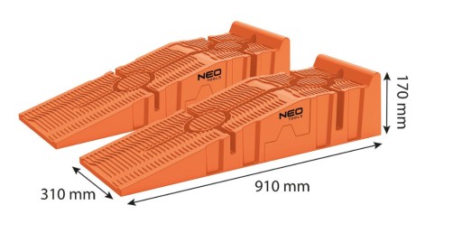 NEO 10-478 АВТОМОБИЛЬНЫЙ КОМПОЗИТ 2 ШТ. 3000 КГ НАБОР 91x17x31CM