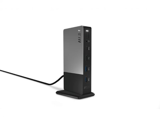 MSI USB-C Docking Station Gen 2 USB 3.2 Gen 2 (3.1 Gen 2) Type-C Czarn...