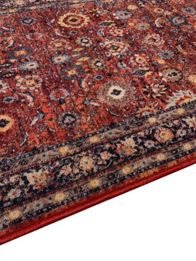 CHODNIK ANTYPOŚLIZGOWY Bordo Drobne Kwiaty 80cm