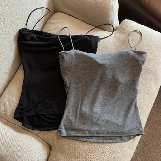 2024 Summer Camisole Slim Vest Sexy Women Sleevele
