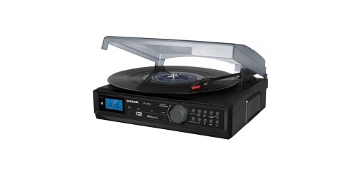 Проигрыватель проигрывателя FM BT/USB/SD Cinch L/R Sencor STT 212U