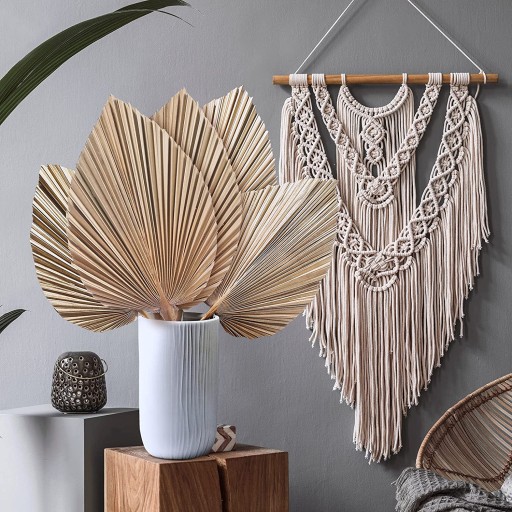 Suszone Liście Palmowe Dekoracja Domu w Stylu Boho