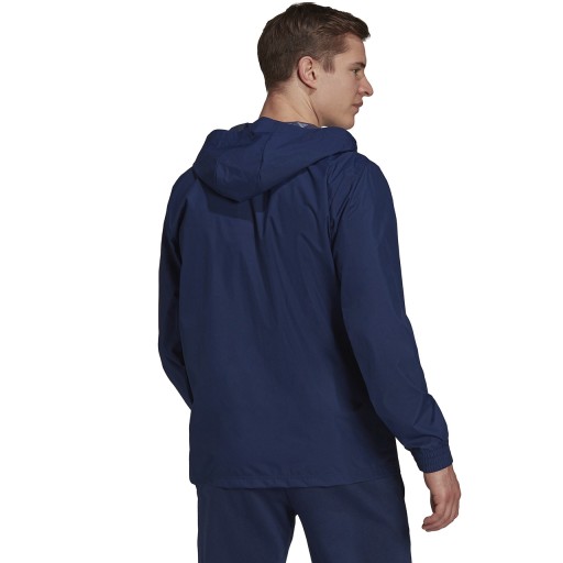 Мужская куртка adidas Entrada 22 All Weather, темно-синяя R. L