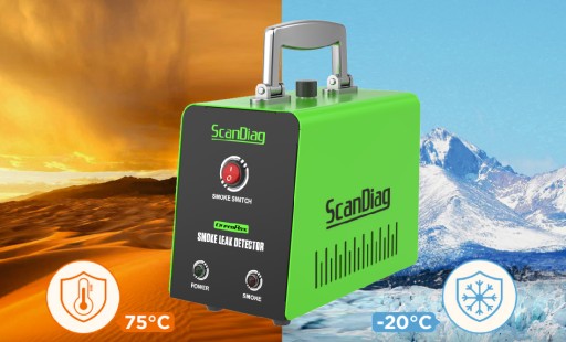 TESTER SZCZELNOŚCI GENERATOR DYMU Scandiag GREEN