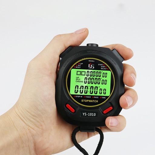 RĘCZNY STOPER LCD CYFROWY TIMER SĘDZIA
