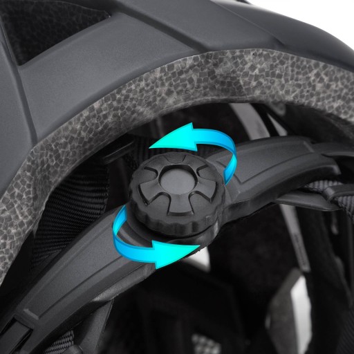 Kask Rowerowy Dziecięcy ze światłem LED S 52-56cm