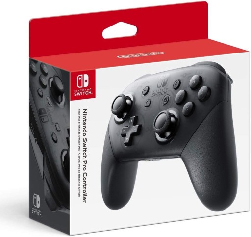 Черный контроллер NINTENDO Switch Pro