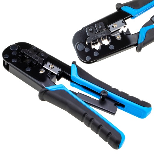 ZACISKARKA ZACISKACZ WTYKÓW RJ45 LAN 3W1