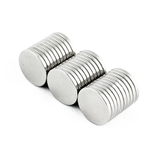MAGNES NEODYMOWY WALCOWY 9x1 N38 KOMPLET 30 SZTUK