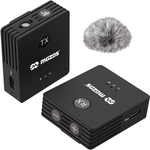 MIKROFON BEZPRZEWODOWY DO APARATU KAMERY TELEFONU USB-C IOS IPHONE