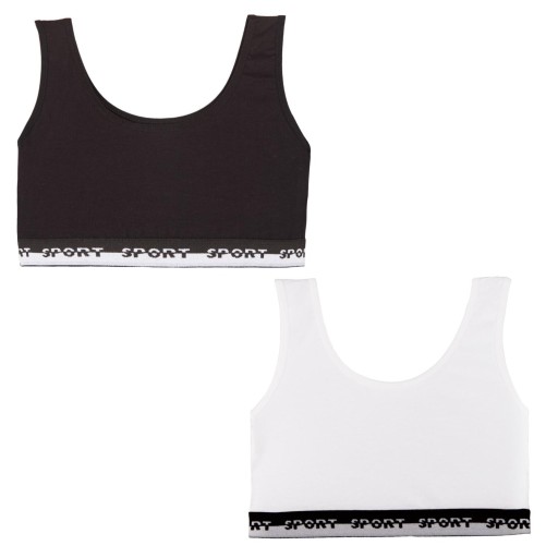 MORAJ TOP спортивные топы для девочек 2 шт. 128