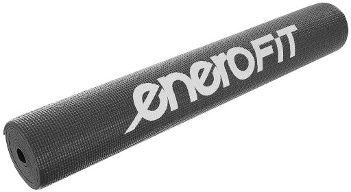 MATA DO ĆWICZEŃ ANTYPOŚLIZGOWA JOGA FITNESS 170x60x0,3cm ENERO FIT czarna