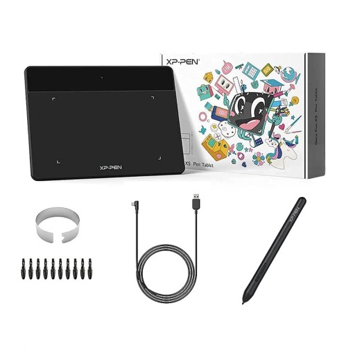 Графический планшет XP-Pen Deco Fun XS, черный