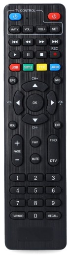 ТВ-тюнер-декодер DVB-T2 H.265 HEVC для телевидения и кабельного телевидения DVB-C