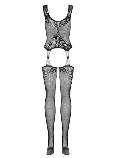 СЕТЧАТЫЙ БОДИ-ЧУЛОК OBSESSIVE F221 XL/XXL