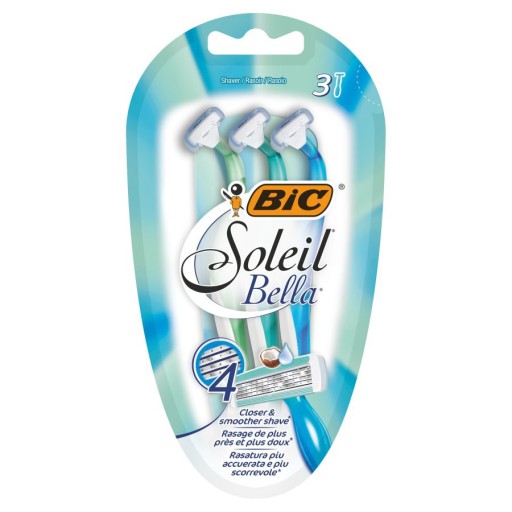 Бритвенный станок Soleil Bella Blister 3 – точное и эффективное бритье