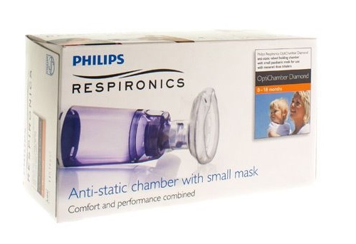HILIPS TUBE OPTICAMBER ИНГАЛЯЦИОННАЯ КАМЕРА 0–18 месяцев