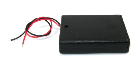 Корзина для батареек 4xAAA 4xR03 закрытая