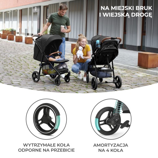 Легкая коляска GRANDE PLUS от Kinderkraft.