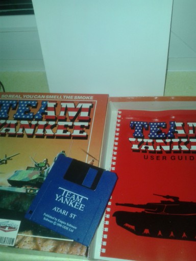 ATARI ST — TEAM YANKI BOX 1990 Empire Software