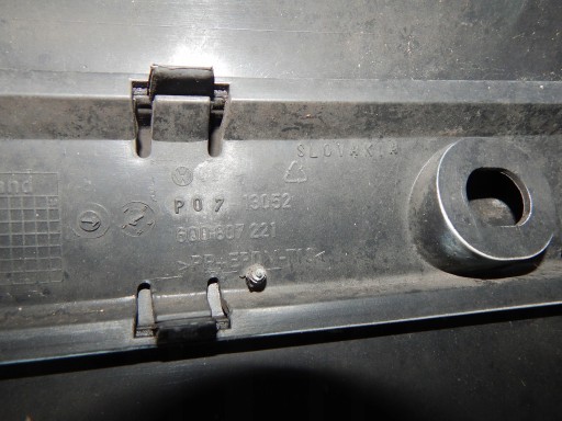 vw polo 9N 6Q 01-04 передний бампер