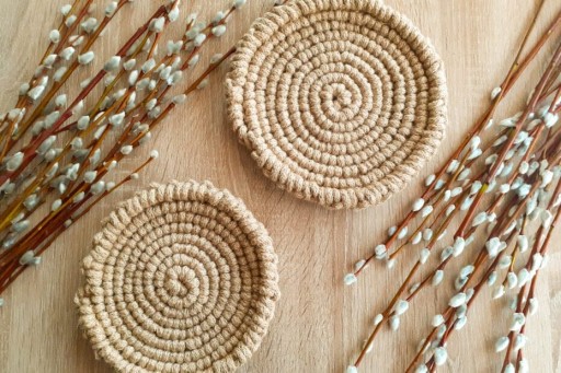 NATURAL JUTE ROPE 10 мм 20 м декоративный морской канат