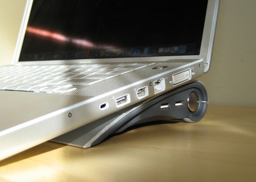 Szkolna Aluminiowa Podstawka Chłodząca pod laptopa