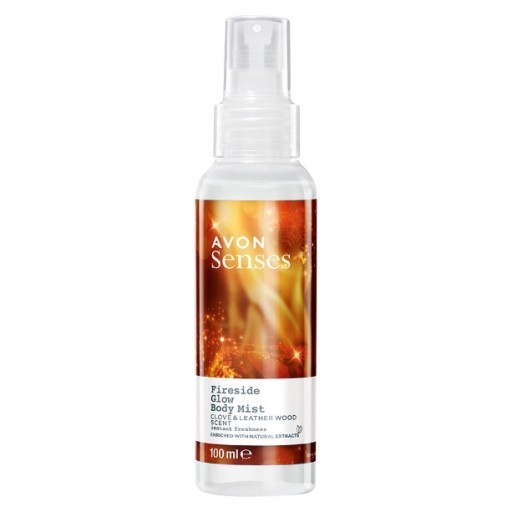 Спрей для тела Avon FIRESIDE GLOW - КОЖА И ДРЕВЕСНАЯ ГВОЗДИКА 100 мл