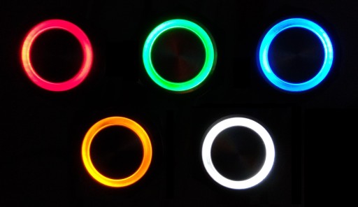 Przycisk dzwonka do domofonu do słupka LED 9/12/24/230V 7x7 INOX nierdzewny