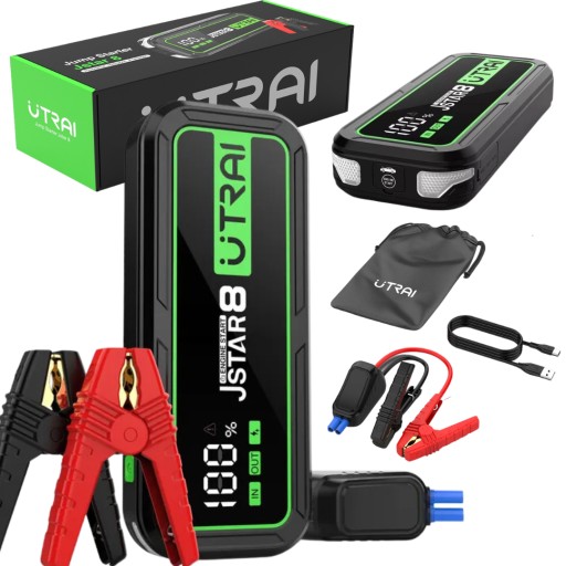 ROZRUCH BOOSTER JUMP STARTER POWERBANK UTRAI URZĄDZENIE DO ROZRUCHU 3000A