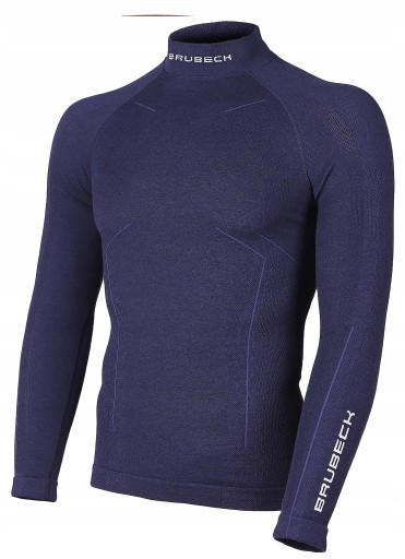 BRUBECK EXTREME WOOL МУЖСКОЙ ТЕРМОАКТИВНЫЙ КОМПЛЕКТ МЕРИНОСОВАЯ ШЕРСТЬ ТЕМНО-СИНИЙ 2XL
