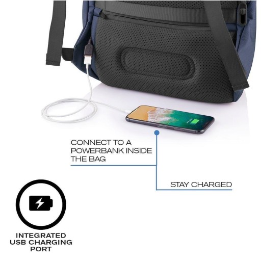 Plecak na laptop 15,6” XD Design Bobby Soft granatowy (Navy)