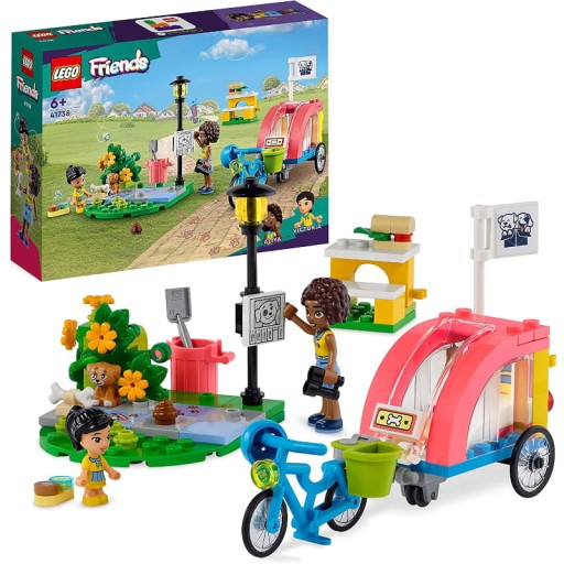 НАБОР ВЕЛОСИПЕДА ДЛЯ СПАСЕНИЯ СОБАКИ LEGO FRIENDS 41738 125 EL. 6+